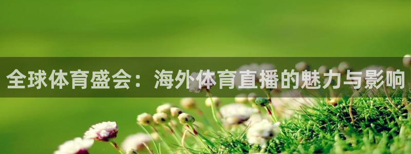 球神直播免费足球直播：全球体育盛会：海外体育直播的魅力与影响
